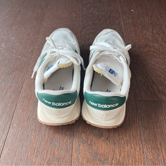 New Balance 237 - cloud grey and night green sz 4.5 - Picture 4 of 8